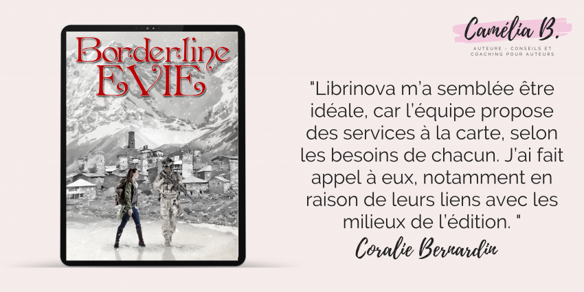 Interview de Coralie Bernardin, l'auteure du livre Borderline - Evie
